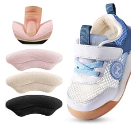 Children's Shoes Heel Stickers Protector Baby Anti-drop Heel Pad Anti-grinding Soft Adjustment Shoe Size Half Pads Heel Inserts
