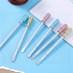 24 Pcs Wrench Hammer Simulation Screwdriver Gel Pens Set Durable High-value Stationery Cute Creative Kids Office Supplies