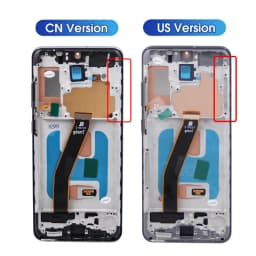 6.2'' Tested For Samsung S20 5G LCD G981 S981F S981F/DS Display Touch Screen With Frame For Samsung S20 5G Display Replace