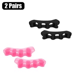 Toe Separators Doctor Recommended Correct Foot and Bunion Pain,Plantar Fasciitis Toe Straightener to Improve Functional Mobility