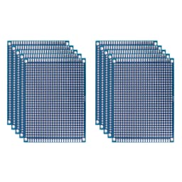 5/10PCS PCB Board Prototype Board Blue 2x8/3x7/4x6/5x7/7x9cm Double Sided Circuit Boards For DIY Soldering Project