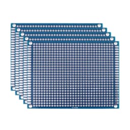 5/10PCS PCB Board Prototype Board Blue 2x8/3x7/4x6/5x7/7x9cm Double Sided Circuit Boards For DIY Soldering Project