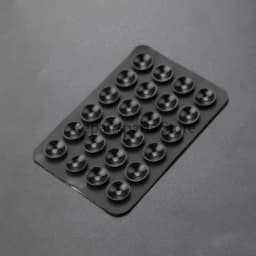 2pcsThickened Silicone Suction Cup 24 Square Suction Cups Mobile Phone Tablet Luggage Suction Cup Universal Charger Leather Case