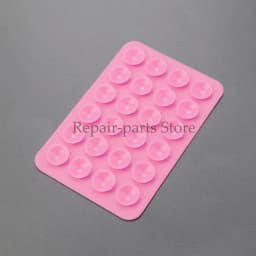 2pcsThickened Silicone Suction Cup 24 Square Suction Cups Mobile Phone Tablet Luggage Suction Cup Universal Charger Leather Case