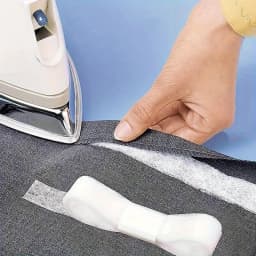 2roll Black White Double-sided Interlining Adhesive Fabric Clothes Iron On Hem Tape Interlining Web DIY Sewing Patchwork Acces