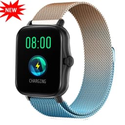 20mm strap For Amazfit GTS 4/3/2e/Mini/stratos 3/2 Metal Magnetic loop 22mm watch Bracelet Amazfit Gtr 4/3/pro/2e/bip-u-s-lite