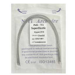 10pcs/pack Dental Arch Wires Orthodontic Super Elastic NITI Round Rectangle Archwire Lower/Upper 012/014/016/018/020/16x16/16x22