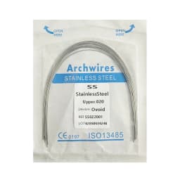 10pcs/pack Dental Arch Wires Orthodontic Super Elastic NITI Round Rectangle Archwire Lower/Upper 012/014/016/018/020/16x16/16x22