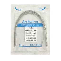 10pcs/pack Dental Arch Wires Orthodontic Super Elastic NITI Round Rectangle Archwire Lower/Upper 012/014/016/018/020/16x16/16x22