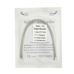 10pcs/pack Dental Arch Wires Orthodontic Super Elastic NITI Round Rectangle Archwire Lower/Upper 012/014/016/018/020/16x16/16x22