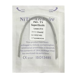 10pcs/pack Dental Arch Wires Orthodontic Super Elastic NITI Round Rectangle Archwire Lower/Upper 012/014/016/018/020/16x16/16x22