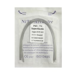 10pcs/pack Dental Arch Wires Orthodontic Super Elastic NITI Round Rectangle Archwire Lower/Upper 012/014/016/018/020/16x16/16x22