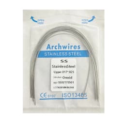 10pcs/pack Dental Arch Wires Orthodontic Super Elastic NITI Round Rectangle Archwire Lower/Upper 012/014/016/018/020/16x16/16x22