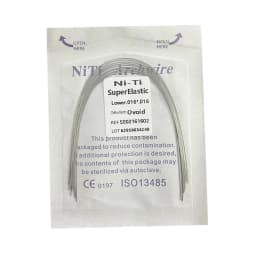 10pcs/pack Dental Arch Wires Orthodontic Super Elastic NITI Round Rectangle Archwire Lower/Upper 012/014/016/018/020/16x16/16x22