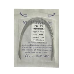10pcs/pack Dental Arch Wires Orthodontic Super Elastic NITI Round Rectangle Archwire Lower/Upper 012/014/016/018/020/16x16/16x22