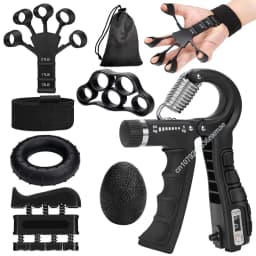 5-60Kg Adjustable Heavy Hand Gripper Fitness Hand Exerciser Grip Wrist Training Finger Gripper Hand Strengthener for Patient