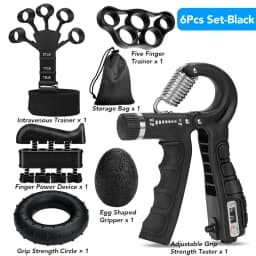 5-60Kg Adjustable Heavy Hand Gripper Fitness Hand Exerciser Grip Wrist Training Finger Gripper Hand Strengthener for Patient