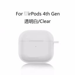 For AirPods 4th Accessories Case 2026 Soft Silicone Shockproof Protective Case For AirPod 4 with Active Noise Cancellation Cover