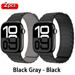 Magnetic Loop Strap for Apple Watch Bands 46mm 44mm 40mm 45mm 41mm 42mm Silicone Bracelet iWatch Series 12 11 10 9 SE Ultra 4 3