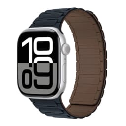 Magnetic Loop Strap for Apple Watch Bands 46mm 44mm 40mm 45mm 41mm 42mm Silicone Bracelet iWatch Series 12 11 10 9 SE Ultra 4 3