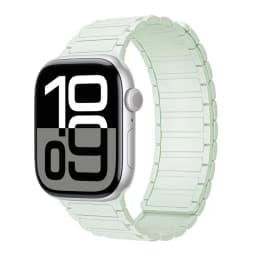 Magnetic Loop Strap for Apple Watch Bands 46mm 44mm 40mm 45mm 41mm 42mm Silicone Bracelet iWatch Series 12 11 10 9 SE Ultra 4 3
