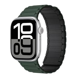 Magnetic Loop Strap for Apple Watch Bands 46mm 44mm 40mm 45mm 41mm 42mm Silicone Bracelet iWatch Series 12 11 10 9 SE Ultra 4 3