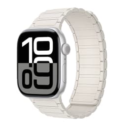 Magnetic Loop Strap for Apple Watch Bands 46mm 44mm 40mm 45mm 41mm 42mm Silicone Bracelet iWatch Series 12 11 10 9 SE Ultra 4 3