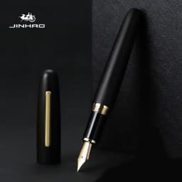 Jinhao 9056 Natural Wood Fountain Pen EF/M/F Extra Fine Nib Ink Pen Luxury Elegant Writing Pen Office School Supplies Stationery