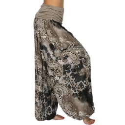 Women's S-5XL size Multi color digital printed long wide leg pants casual pants Harlan pants