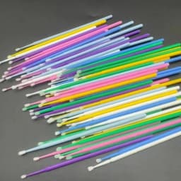 100Pcs Eyelash Cleaning Brush Lash Extension Micro Cotton Swab Individual Eyelashes Microbrush Beauty Makeup Clean Remover Tools