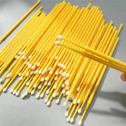100Pcs Eyelash Cleaning Brush Lash Extension Micro Cotton Swab Individual Eyelashes Microbrush Beauty Makeup Clean Remover Tools