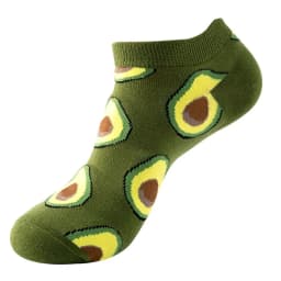 1 Pair Cotton Funny Cartoon Oil Painting Fruit Food Woman Short Happy Socks  Casual Breathable Ladies Girls Harajuku Ankle Sox