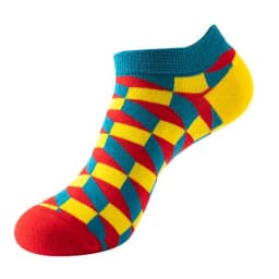 1 Pair Cotton Funny Cartoon Oil Painting Fruit Food Woman Short Happy Socks  Casual Breathable Ladies Girls Harajuku Ankle Sox