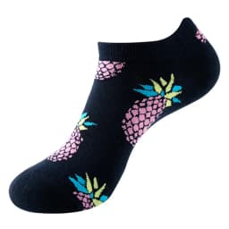 1 Pair Cotton Funny Cartoon Oil Painting Fruit Food Woman Short Happy Socks  Casual Breathable Ladies Girls Harajuku Ankle Sox