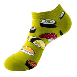 1 Pair Cotton Funny Cartoon Oil Painting Fruit Food Woman Short Happy Socks  Casual Breathable Ladies Girls Harajuku Ankle Sox