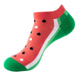 1 Pair Cotton Funny Cartoon Oil Painting Fruit Food Woman Short Happy Socks  Casual Breathable Ladies Girls Harajuku Ankle Sox
