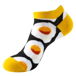 1 Pair Cotton Funny Cartoon Oil Painting Fruit Food Woman Short Happy Socks  Casual Breathable Ladies Girls Harajuku Ankle Sox