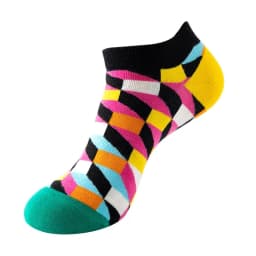 1 Pair Cotton Funny Cartoon Oil Painting Fruit Food Woman Short Happy Socks  Casual Breathable Ladies Girls Harajuku Ankle Sox
