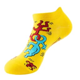 1 Pair Cotton Funny Cartoon Oil Painting Fruit Food Woman Short Happy Socks  Casual Breathable Ladies Girls Harajuku Ankle Sox