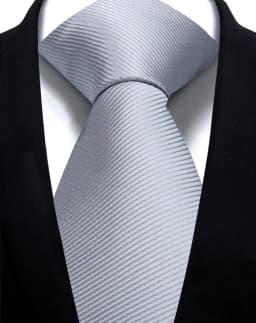 Solid Tie 7.5cm Necktie For Men Fashion Wedding Ties Slim Blue Gray Classic Neckties Men Business Jacquard Woven Classic Gravats