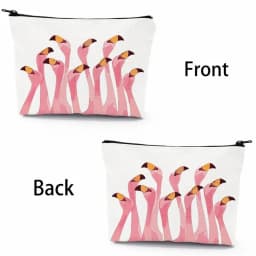 Girls & Women Cute New York Souvenir Zipper Pouch, Travel Cosmetic Bag, Makeup Purse