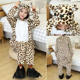 Kigurumi Unicorn Animal Pajamas Unisex Adults Frog Cartoon Onesies Pyjamas Halloween Christmas Family Party Homewear Costumes