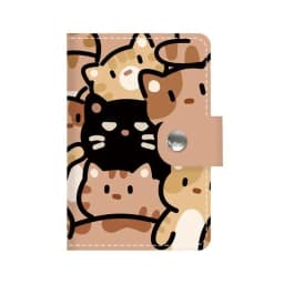 New Cartoon Cat Print Mini Wallet Large Capacity Card Holder Portable Cute Small ID Storage Bag Card Case Multi-Card Holder