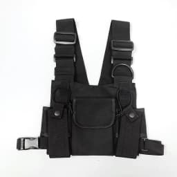 Functional Tactical Chest Rig Bag Unisex Hip Hop Vest Streetwear Bag Waist Pack Reflective walkie-talkie package Women Chest Bag