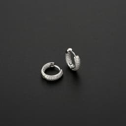New Fashion Dazzling Hoop Earrings Golden Crystal Stud Huggies Luxury Charming Earring Piercing Jewelry For Women Gifts