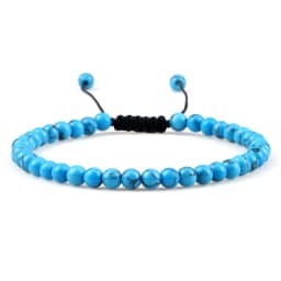 Adjustable Mini Natural Stone Lava Tiger Eye Beaded Bracelets & Bangle for Women Men Chakra Beads Braided Bracelet Charm Jewelry
