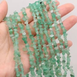 Natural Gem Stone Irregular Bead Gravel Aventurine Jades Chip Loose Beads for Jewelry Making DIY Earrings Bracelet Necklace 40cm
