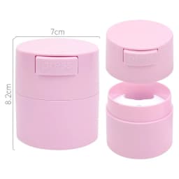 1Pc Eyelash Glue Storage Tank Durable Adhesive Stand Activated Carbon Sealed Storage Jar Eyelashes Extension Supplies