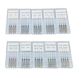 5Box AG Dental Paste Carriers Root Filler Lentulo 21mm 25mm Assorted #25-40 Endodontics files Dental Instruments Channel Spiral