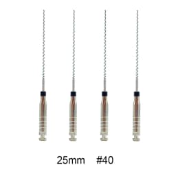 5Box AG Dental Paste Carriers Root Filler Lentulo 21mm 25mm Assorted #25-40 Endodontics files Dental Instruments Channel Spiral